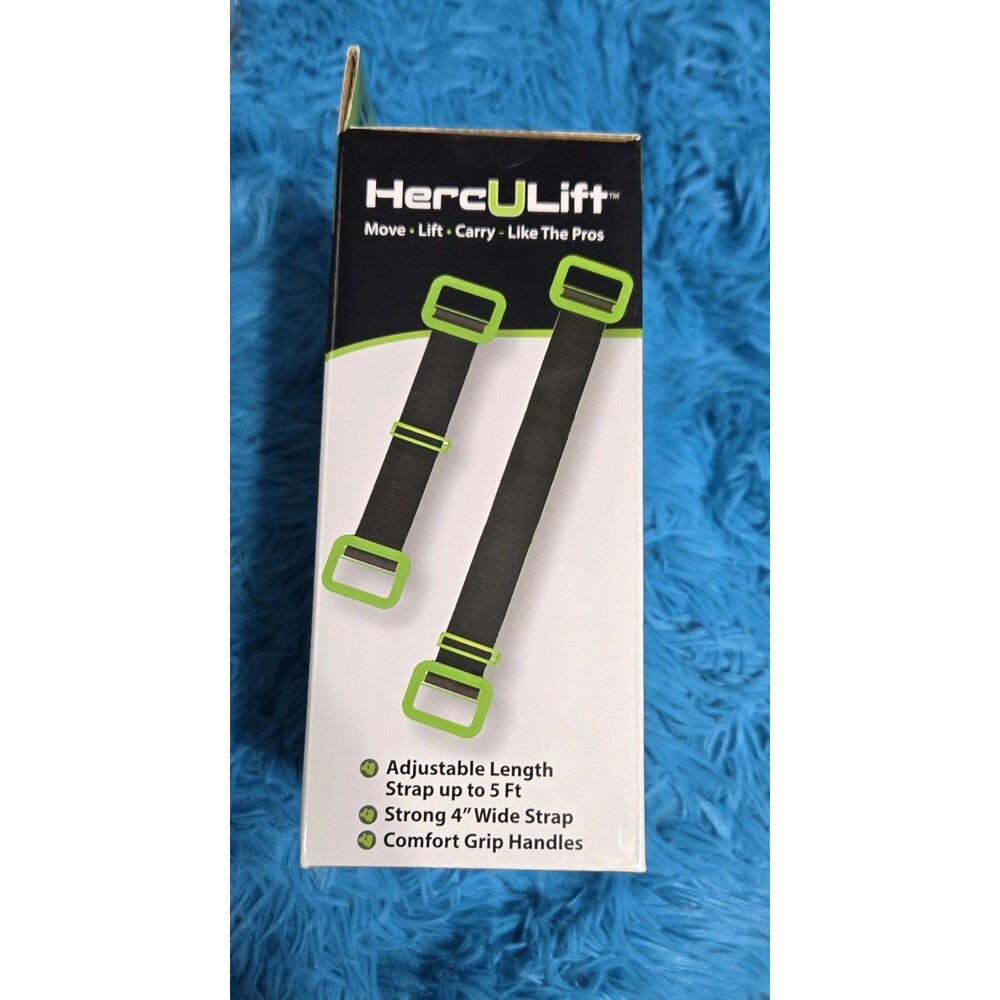 HercULift Adjustable Moving and Lifting Strap New Sealed Box - Picture 4 of 4